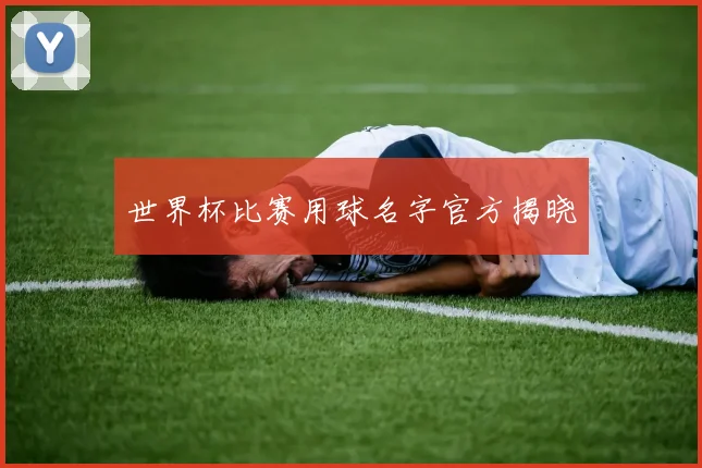 世界杯比赛用球名字官方揭晓