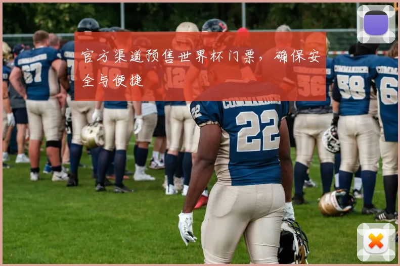 官方渠道预售世界杯门票，确保安全与便捷