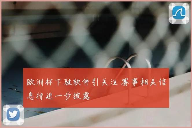 欧洲杯下驻软件引关注 赛事相关信息待进一步披露