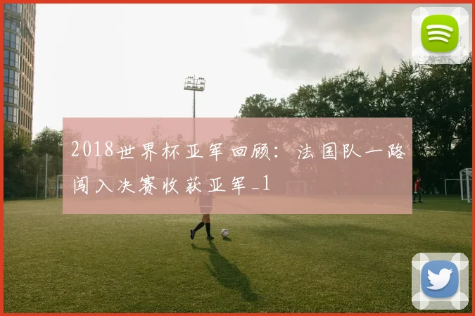 2018世界杯亚军回顾:法国队一路闯入决赛收获亚军_1