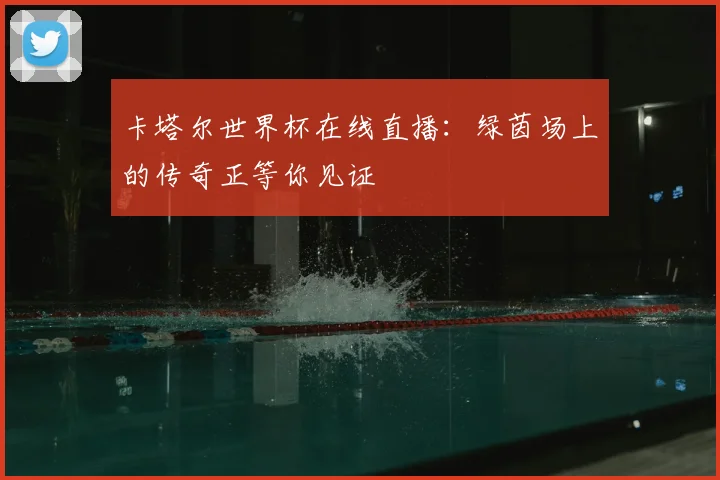 卡塔尔世界杯在线直播:绿茵场上的传奇正等你见证