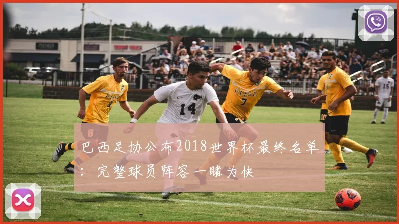 巴西足协公布2018世界杯最终名单：完整球员阵容一睹为快